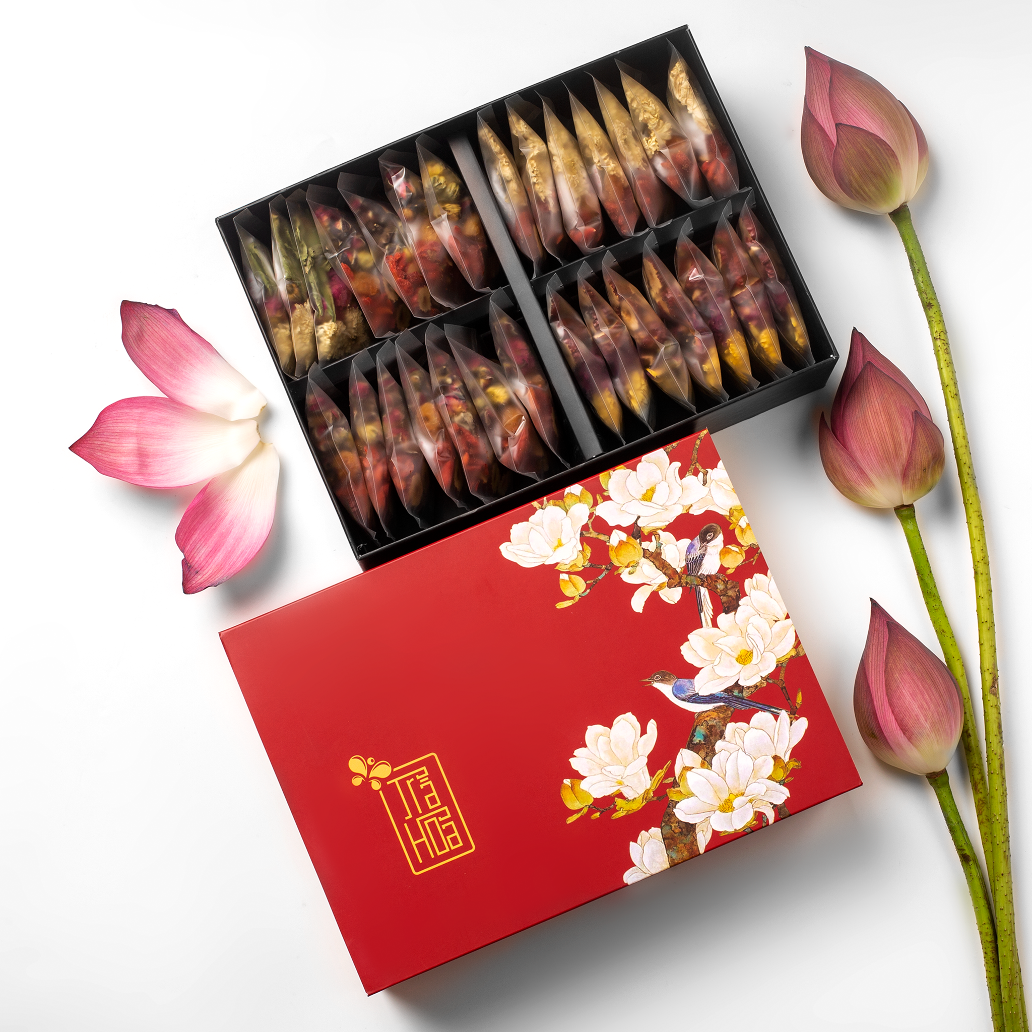 Hộp trà sấy lạnh REDMELON 28 gói - Ảnh 4