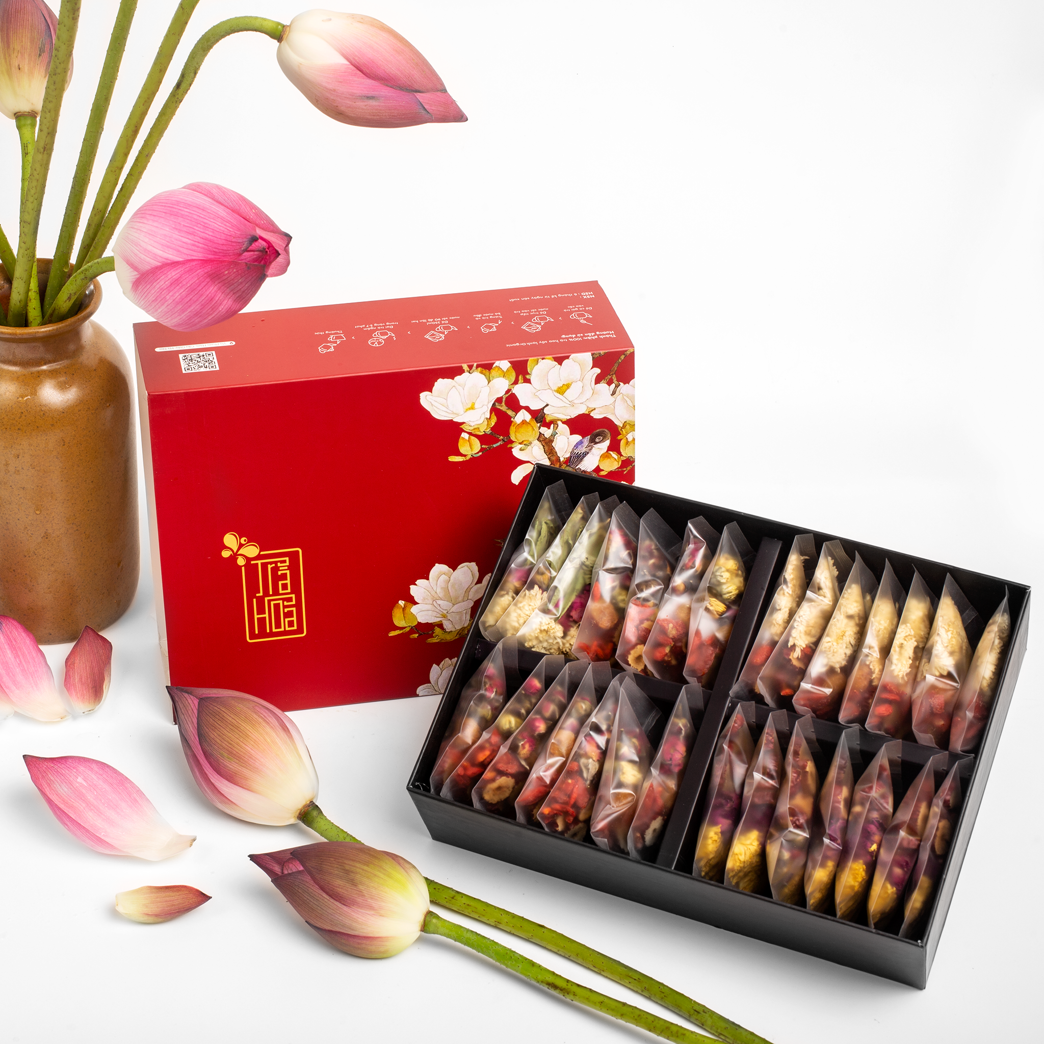 Hộp trà sấy lạnh REDMELON 28 gói - Ảnh 6