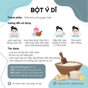 Alternative view of BỘT Ý DĨ NGUYÊN CHẤT