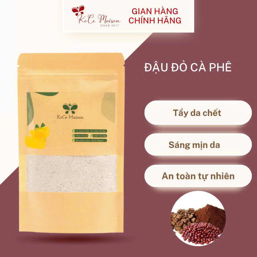 Bột đậu đỏ cà phê