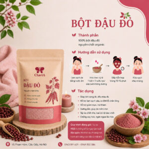 BỘT ĐẬU ĐỎ NGUYÊN CHẤT