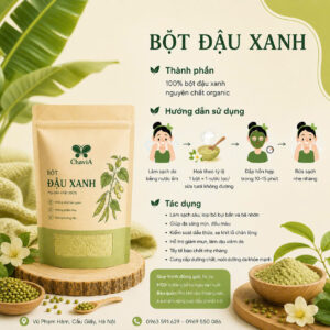 BỘT ĐẬU XANH NGUYÊN CHẤT